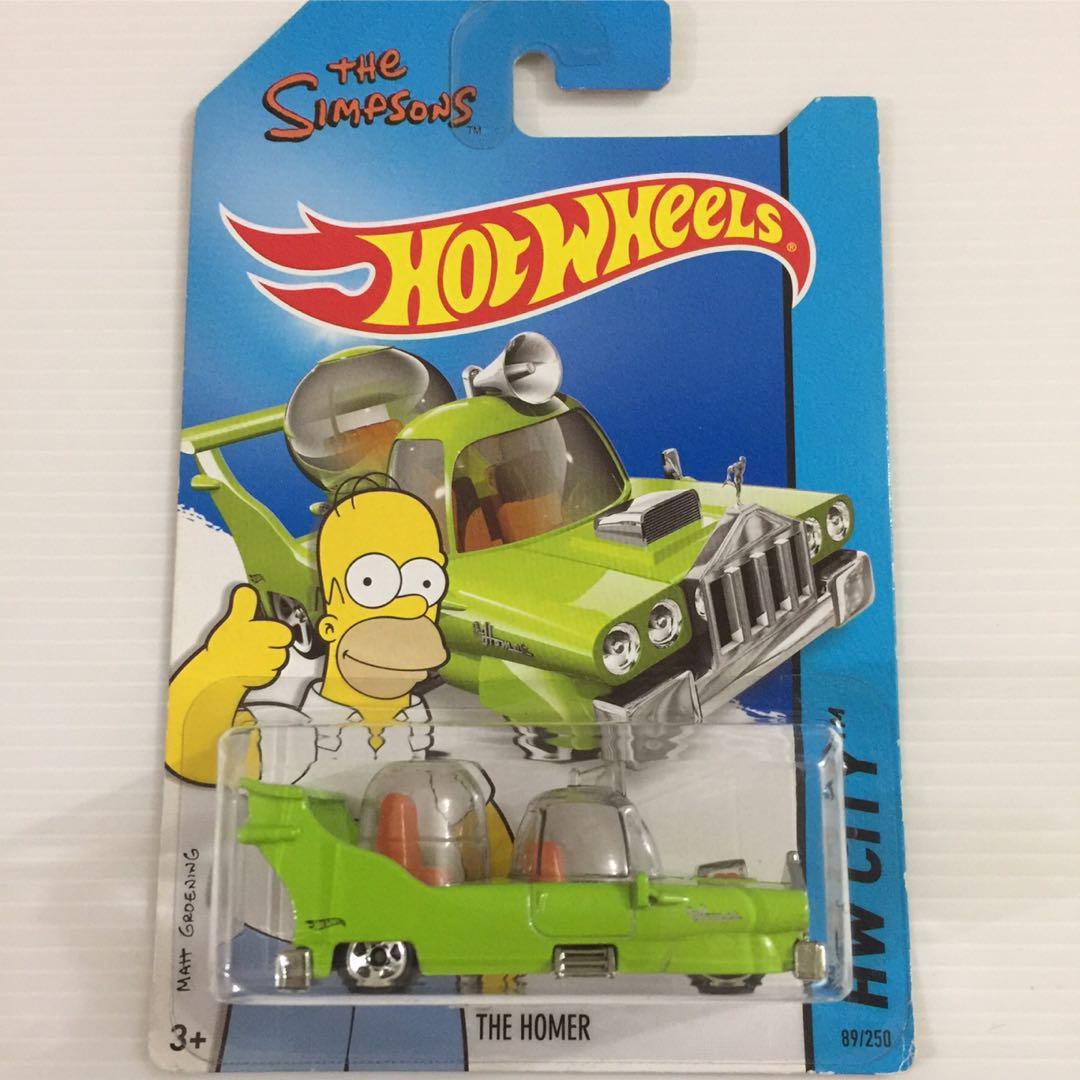 the homer car hot wheels