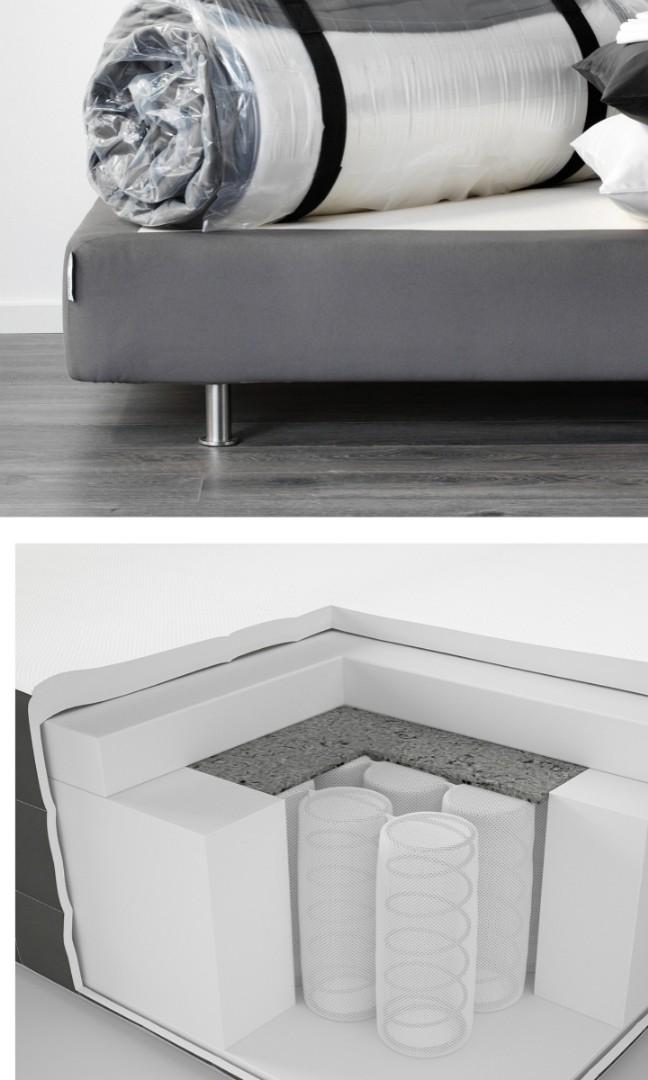 Hovag Ikea Mattress Single Furniture Beds Mattresses On Carousell