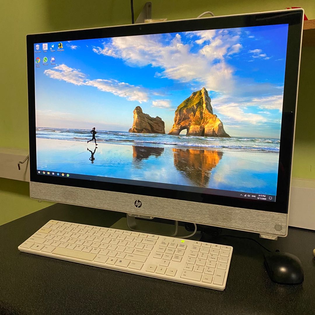 Hp Pavilion All In One 24 Electronics Computers Desktops On Carousell