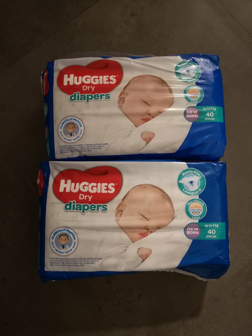 huggies newborn nappies price