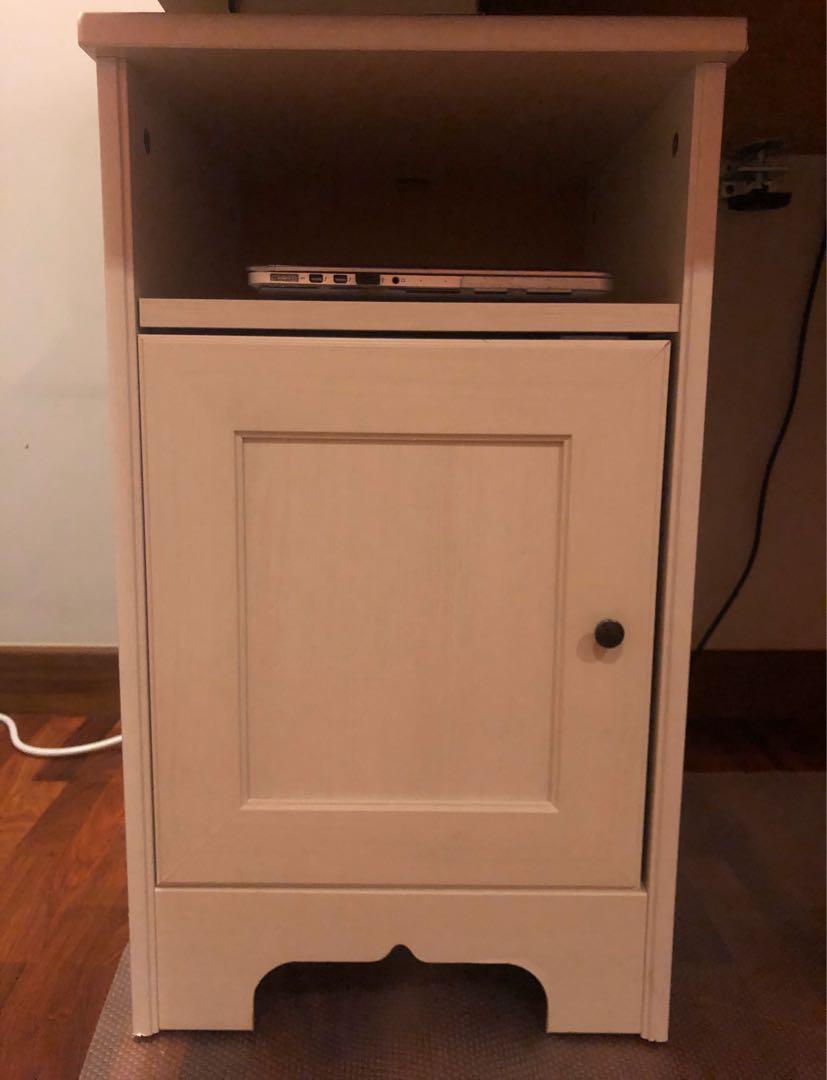 IKEA Aspelund Bedside Table, Furniture & Home Living, Furniture, Tables