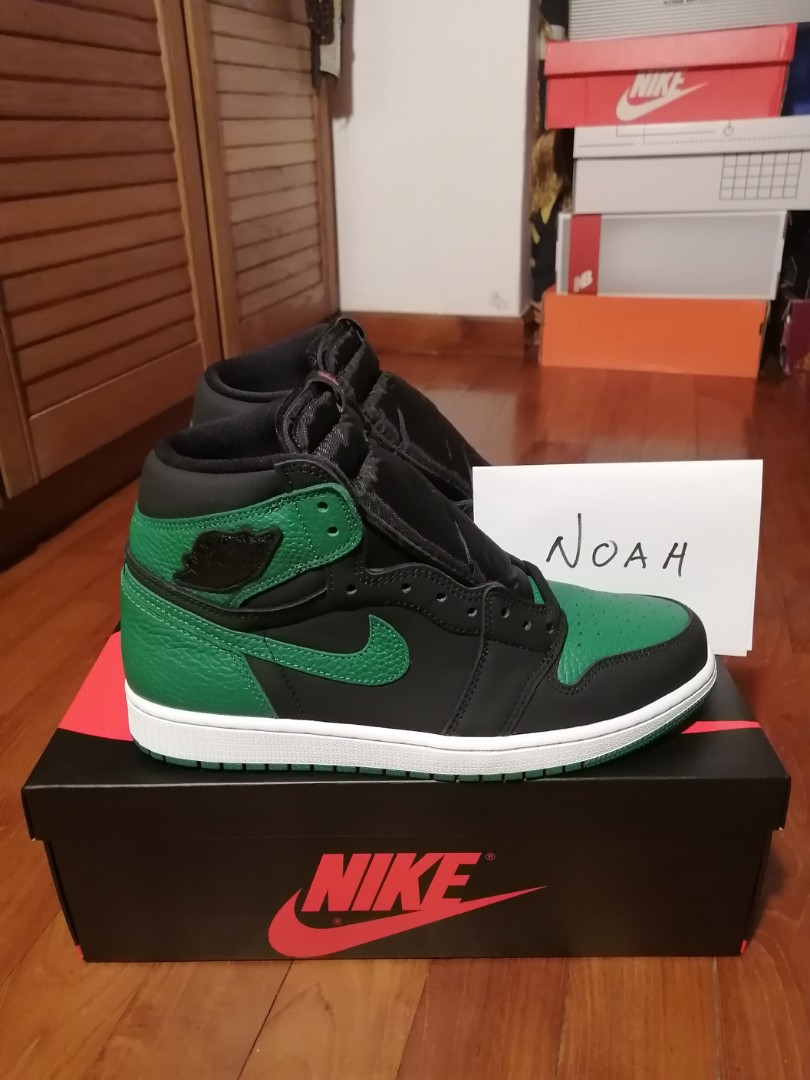 jordan retro pine green