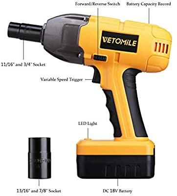 Vetomile best sale impact wrench