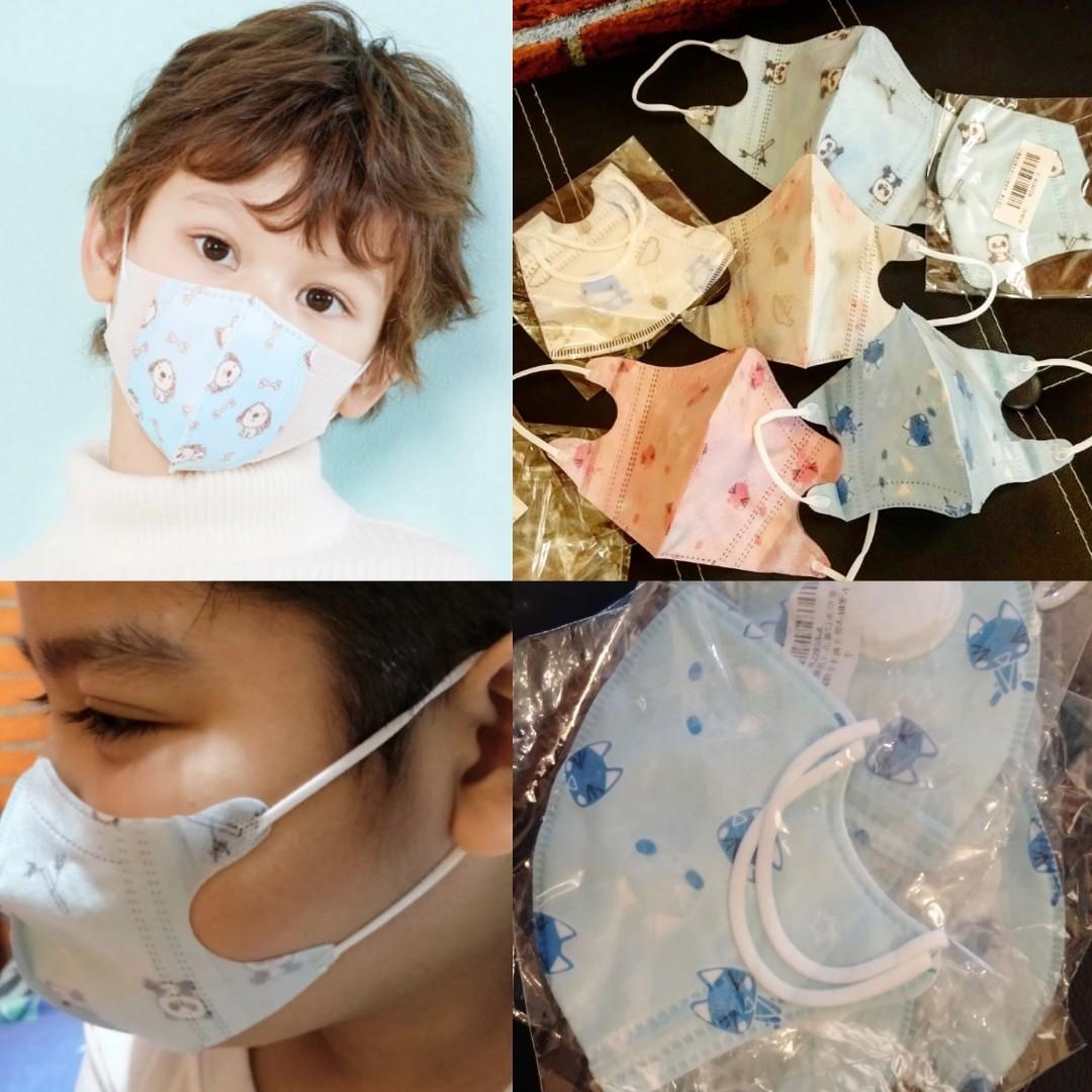 K N95 Kids Face Mask Kn95 Babies Kids Bathing Changing Diapers Baby Wipes On Carousell