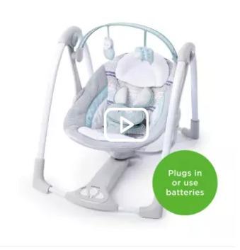 Ingenuity power clearance adapt portable swing