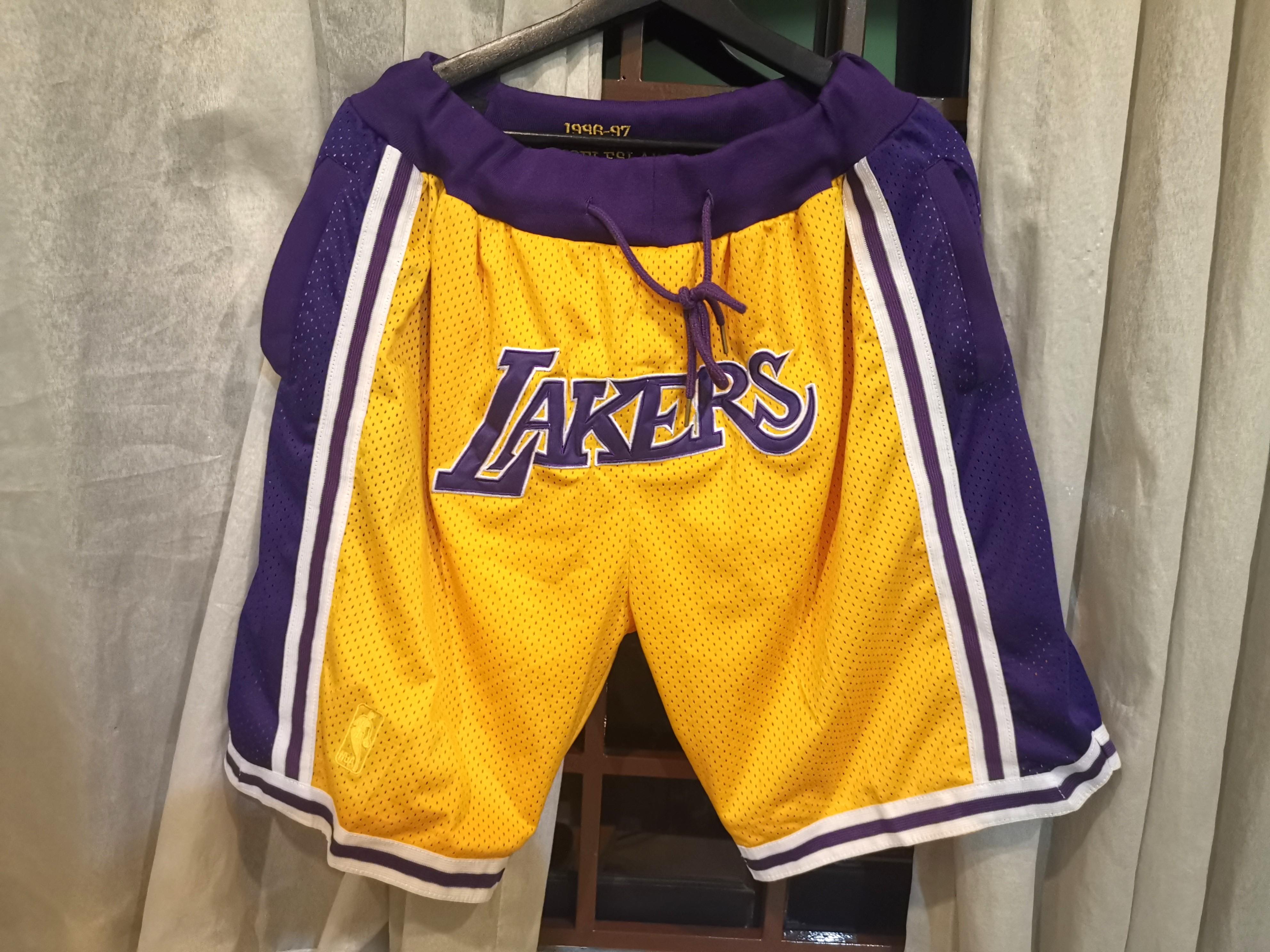 Lakers Just Don Shorts Nba Men S Fashion Clothes Outerwear On Carousell
