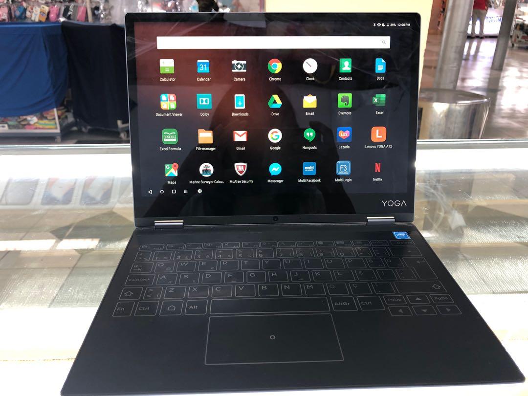 Lenovo Yoga A12 2and1 Tablet Pc Electronics Computers Laptops On Carousell