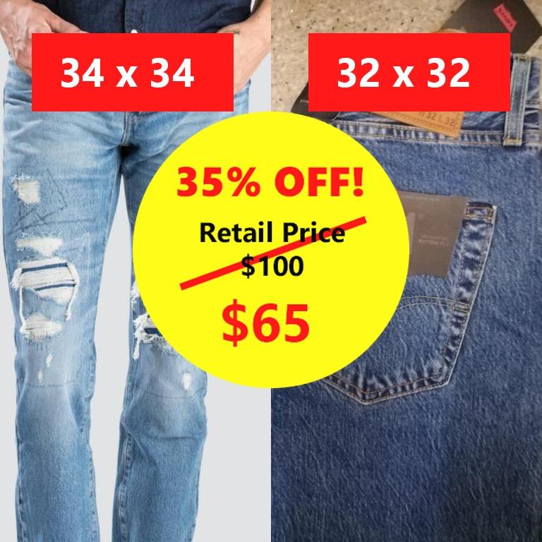 levi's 511 slim 32 34