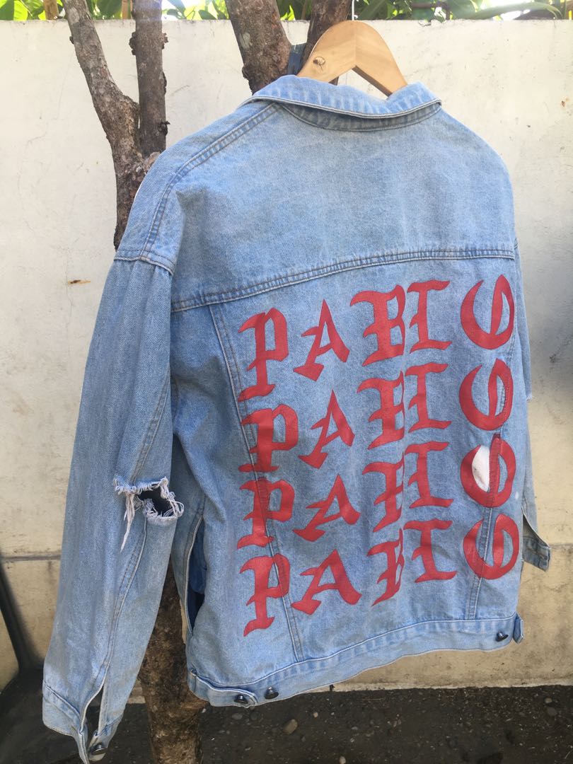 life of pablo denim jacket