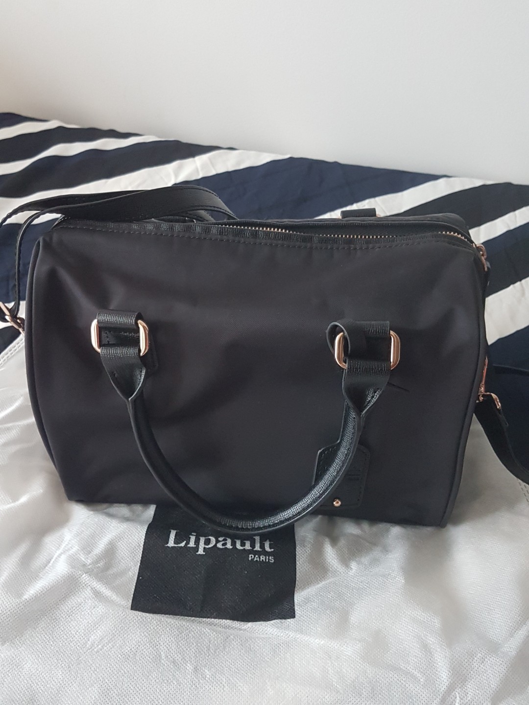 lipault plume avenue bowling bag