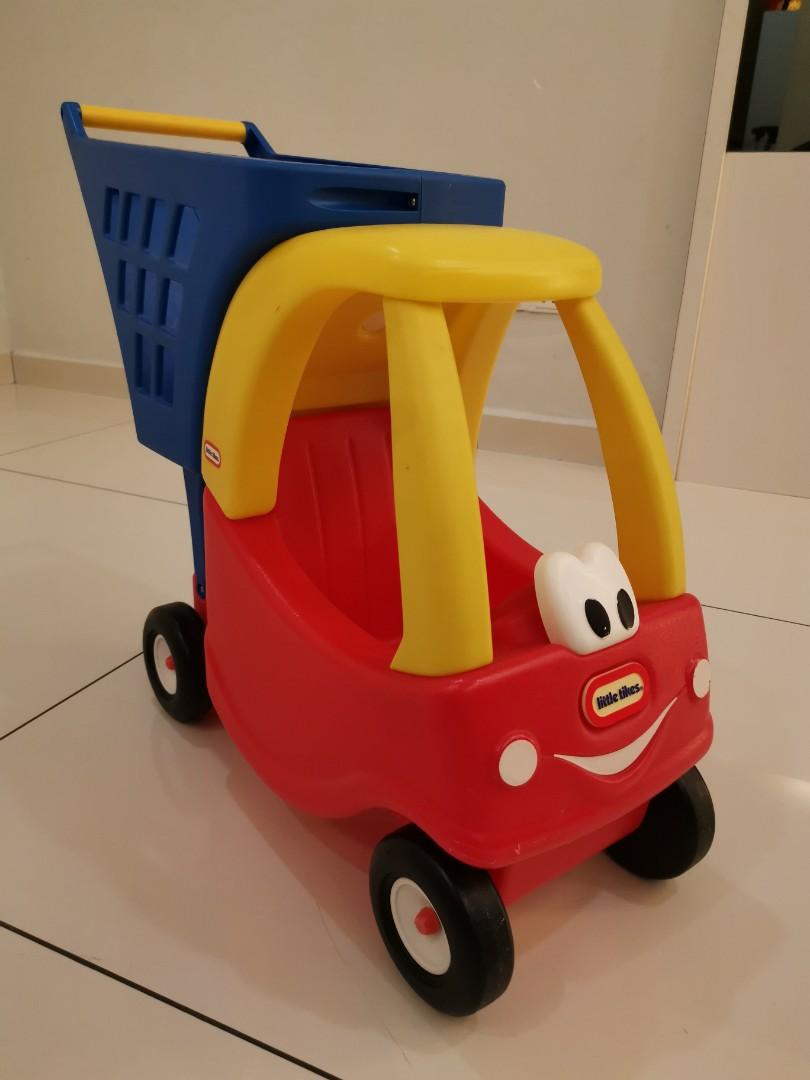 Little tikes red cosy shopping cart outlet