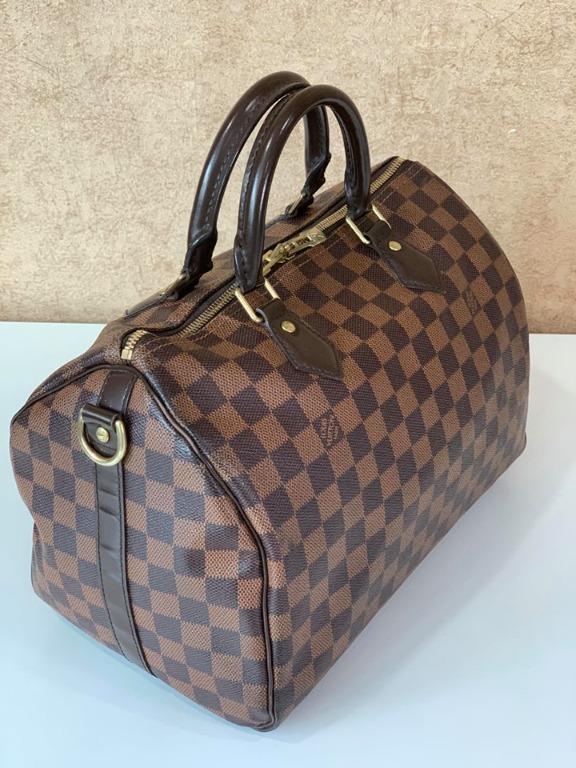 Louis Vuitton Damier Ebene Speedy 30 Bandouliere NM