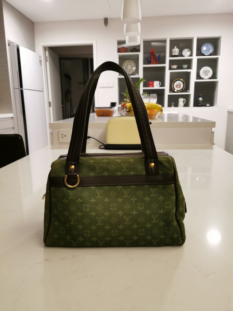vintage green louis vuitton bag