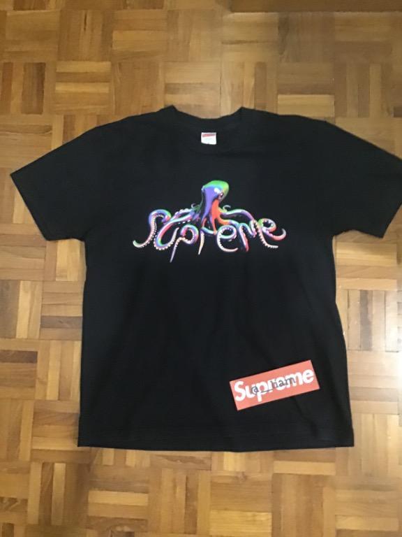 supreme tentacles tee black