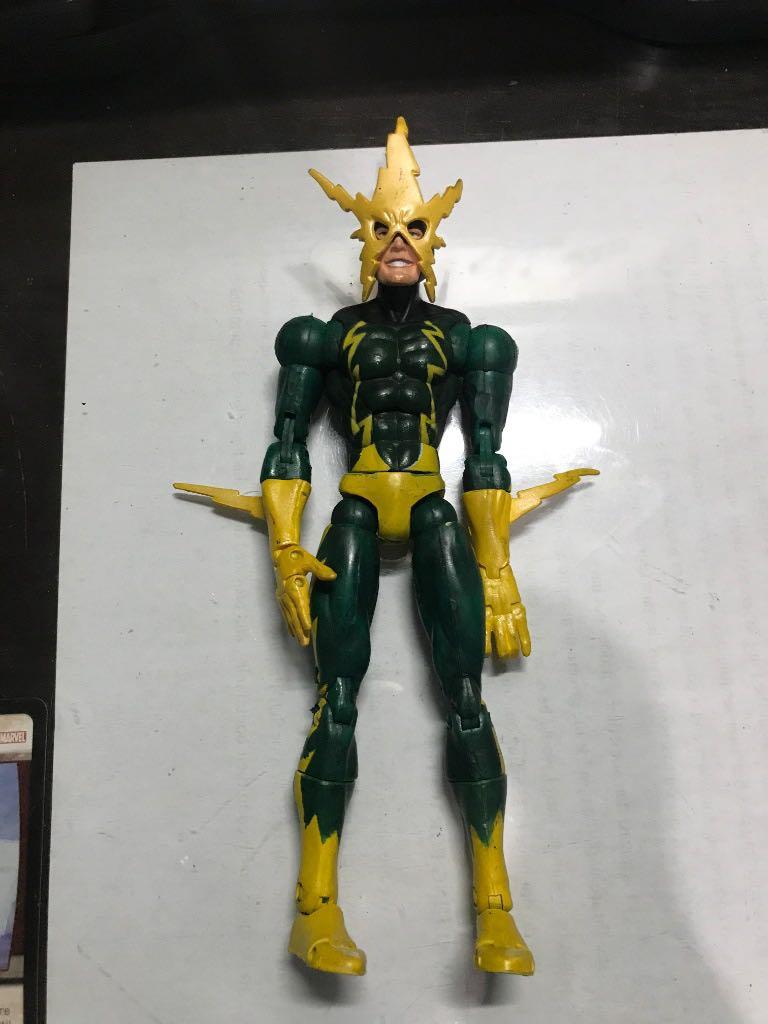 Marvel Legends Electro Sinister six Spider-man Spiderman Spider Man McFarlane (Category: Figurines & Statues) located in Quezon City. Submitted by thetaneleertivan (Listing ID 1010238165, Image 1). Description: glued left should butterfly joint and glue residue Mode of payment: Cash on delivery, BDO/BPI Bank deposit Meet-up/Shipping: SM Sta. Mesa/UERM/Savemore Mezza Residences, Welcome Rotonda (weekdays except holiday) Jollibee/Chowking Quezon Av