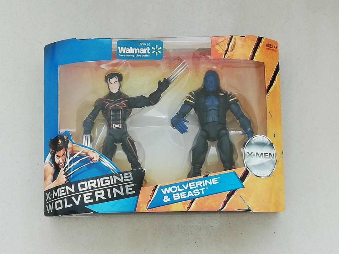 Marvel Legends X Men Origins Walmart Exclusive Wolverine And Beast Toys Games Action Figures Collectibles On Carousell