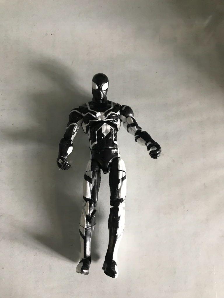 Marvel Universe Spider Man Spiderman Spider Man Dark Black Symbiote Future Foundation Armored Toys Games Toys On Carousell