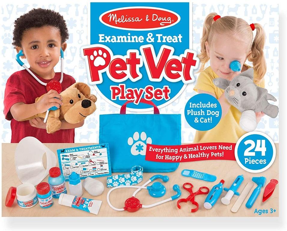 melissa & doug examine and treat vet set