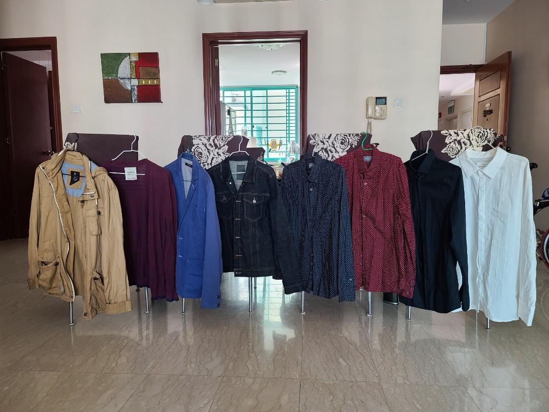Men S Clothes At 3 Tops Bottoms Even Nudies Jeans Men S Fashion Tops Sets Formal Shirts On Carousell