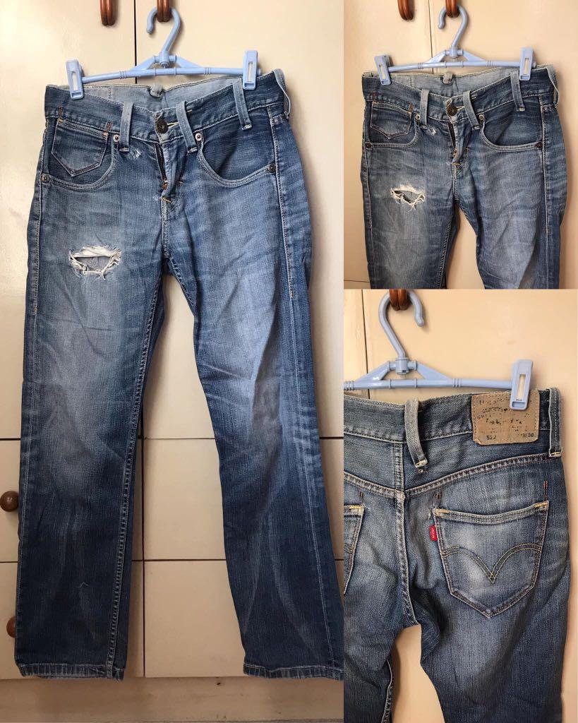 mens levi jeans 28 waist