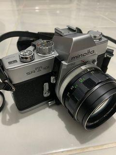Minolta SRT 101 with 58mm F1.4 MC Rokkor PF