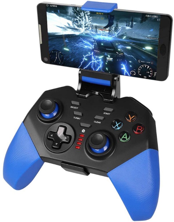 Mobile Game Controller, PowerLead PG8721 Wireless Turbo Combo Key