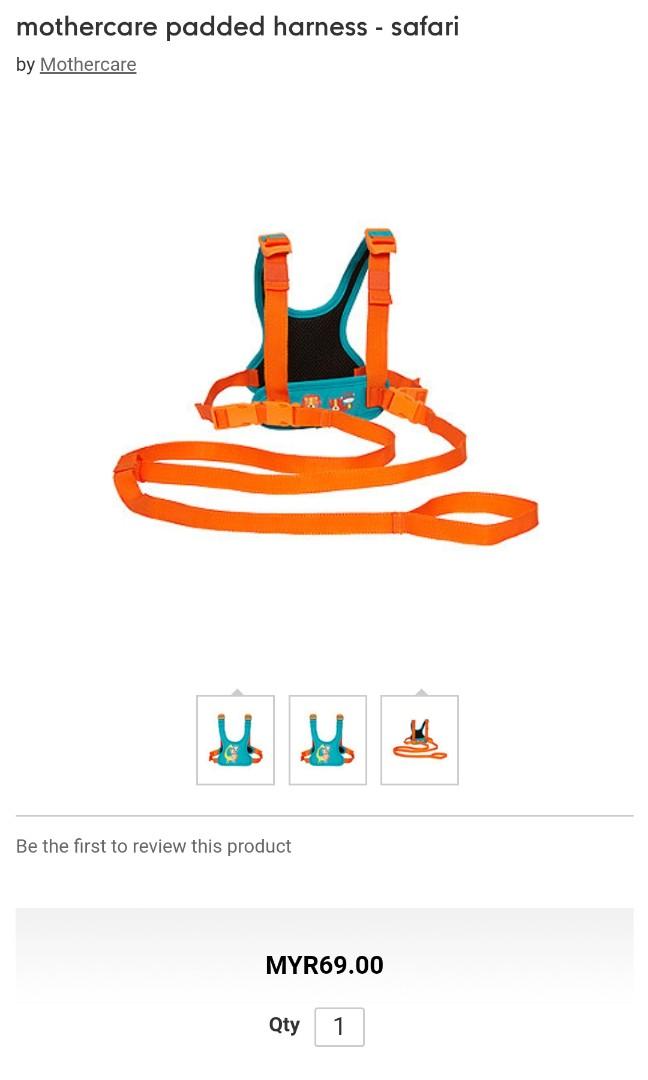 Mothercare discount padded harness
