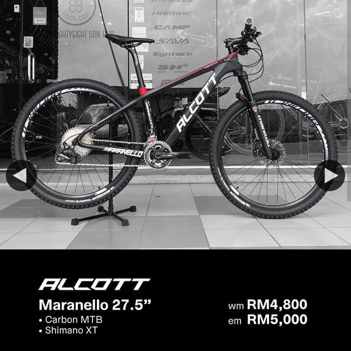 alcott bicycle website