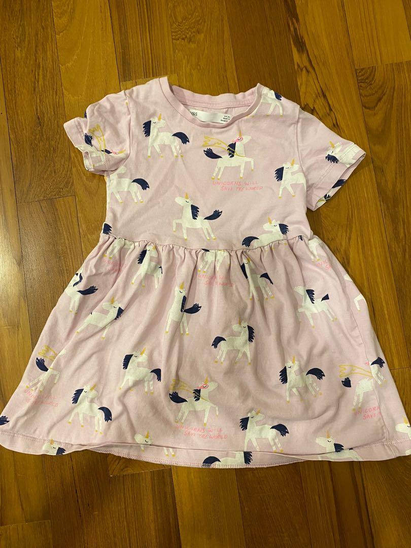 m&s unicorn dress
