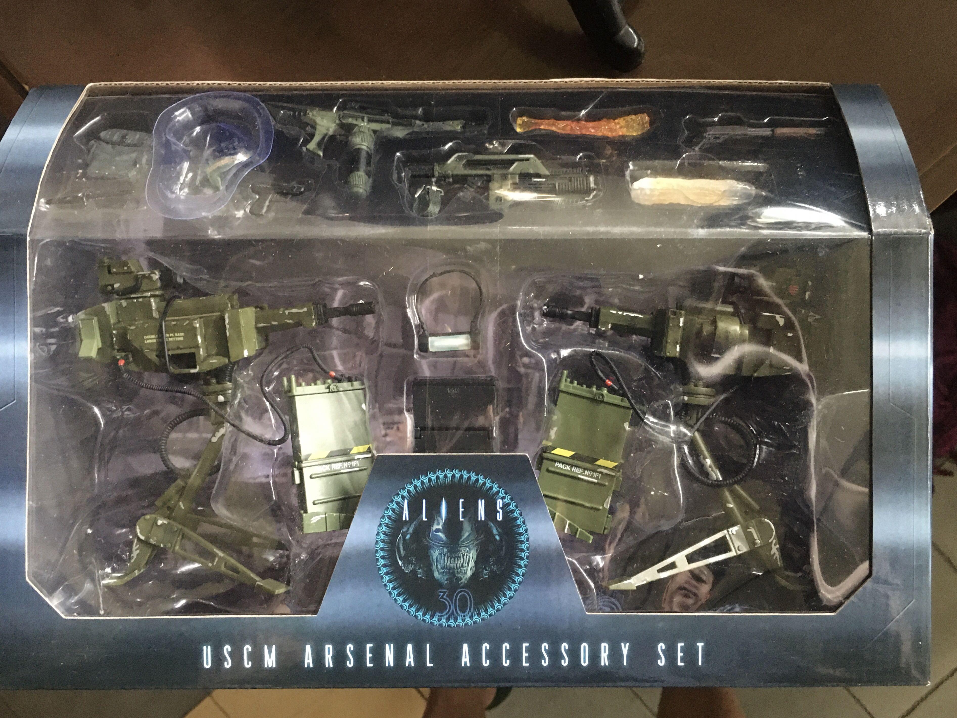 Neca Aliens Uscm Arsenal Weapons Pack Alien Predator Toys Games Toys On Carousell