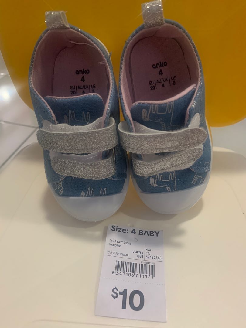 NEW - Kmart Girl's Shoes, Babies \u0026 Kids 
