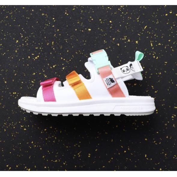 New Balance X Noritake Colourful Sandals Women S Fashion Footwear Flipflops And Slides On Carousell