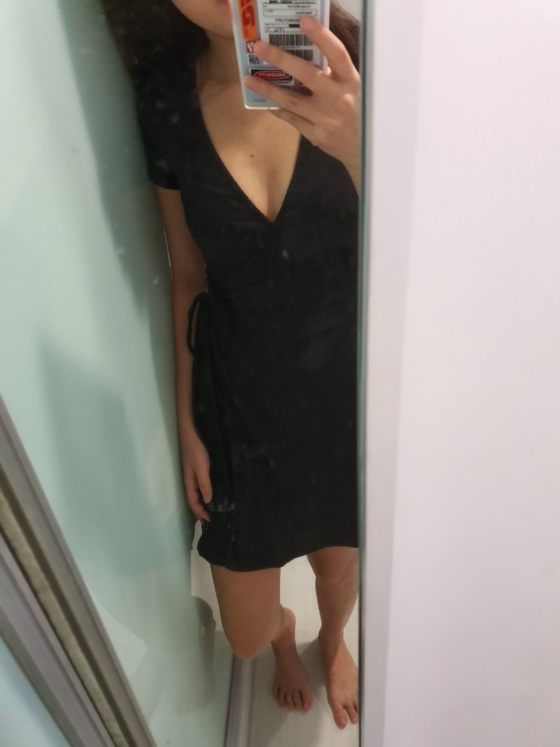 supre wrap dress