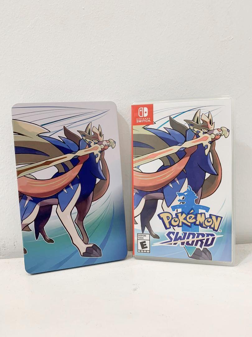 pokemon sword with steelbook