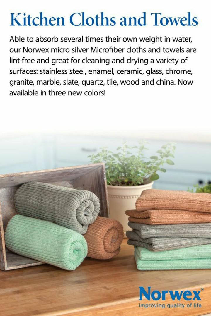 Norwex Kitchen towel kitchen cloth set Furniture Home Living
