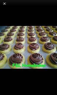 50pcs Nutella Tarts