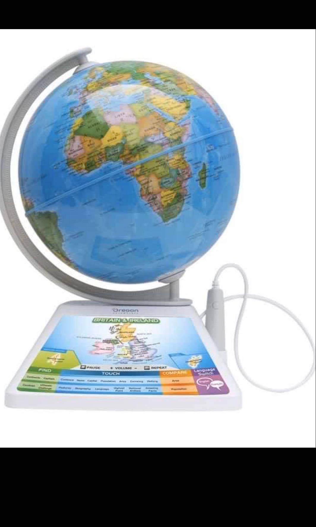 Oregon scientific interactive smartglobe adventure clearance