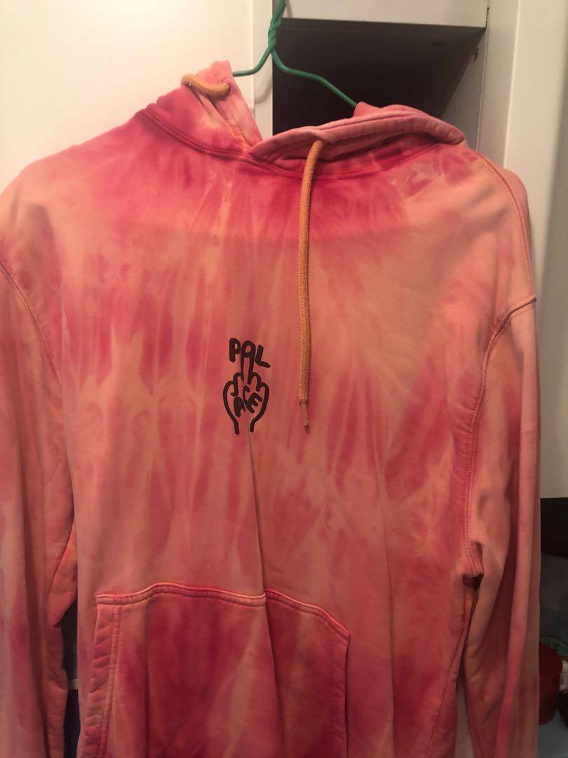 Palace Middle Finger Hoodie, 男裝, 上身 