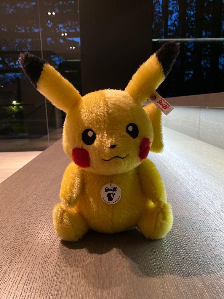 Pikachu Steiff Limited Edition Stuffed Bear Hobbies Toys Toys Games On Carousell Pikachu Steiff Limited Edition Stuffed Bear Hobbies Toys Toys Games On Carousell