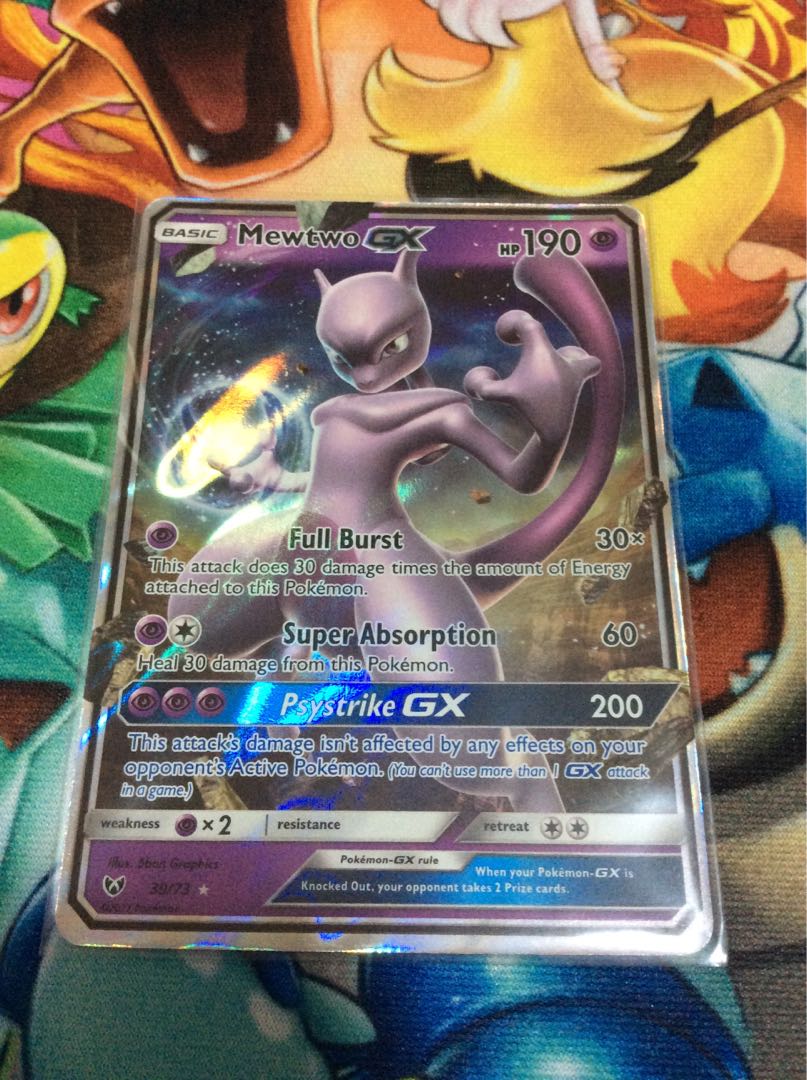  Mewtwo GX - 39/73 - Ultra Rare : Toys & Games