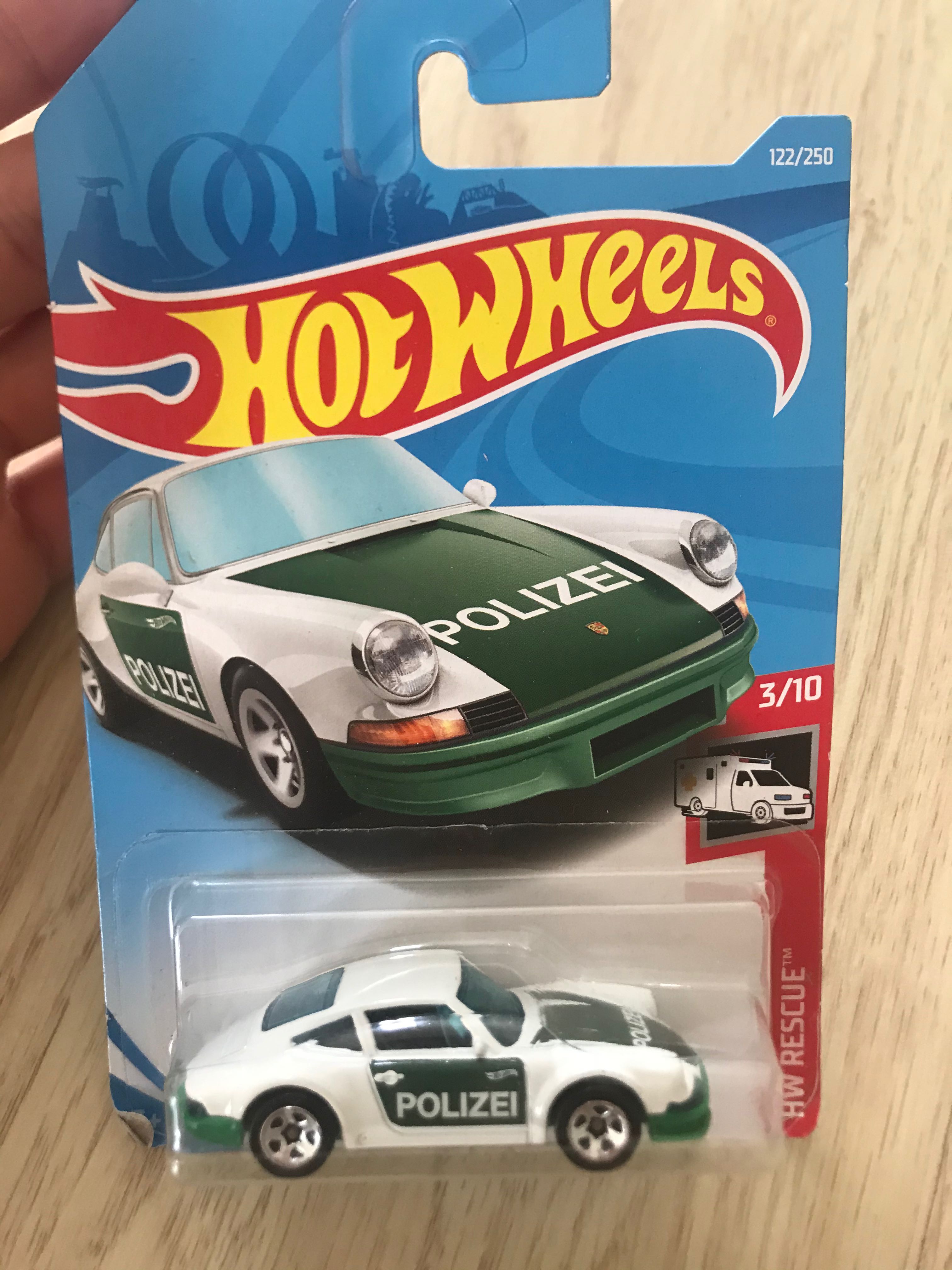 Hot wheels 71 hotsell porsche 911 polizei