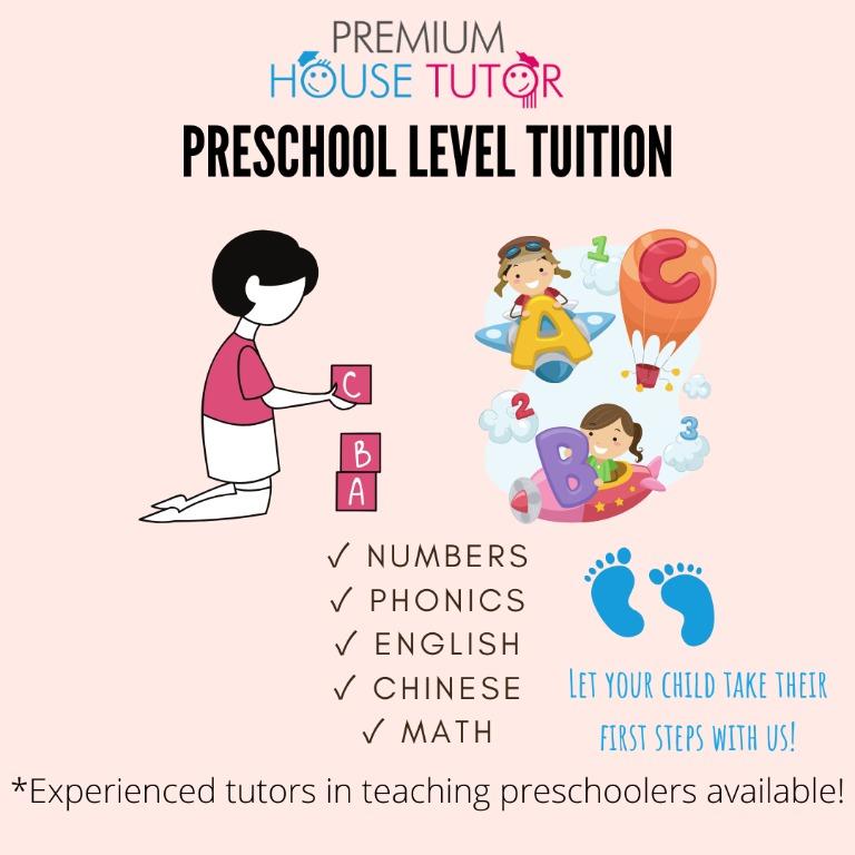 Preschool Home Private Tuition Phonics English Chinese Maths Malay All Available Chat To Find Out More Learning Enrichment Enrichment Tuition On Carousell