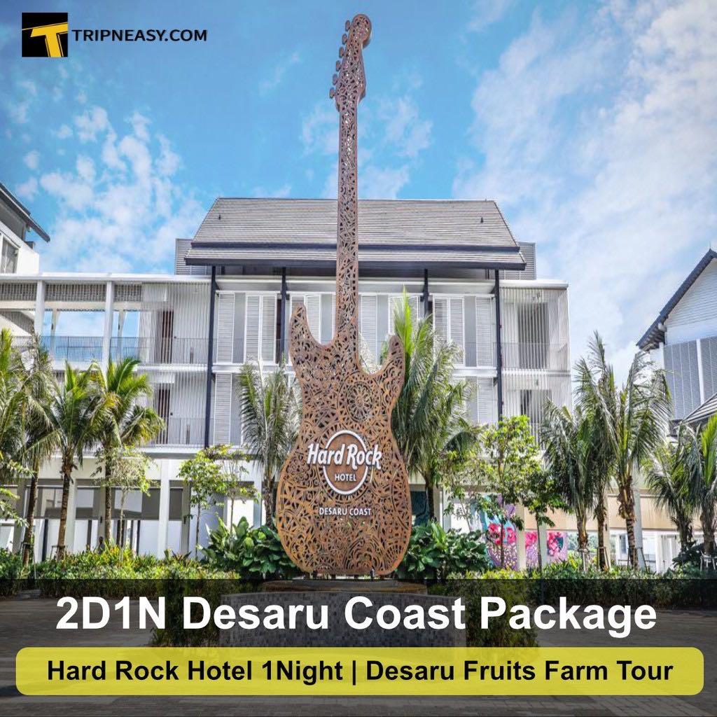 Promotion Tripneasy 2d1n Stay Play At Hard Rock Hotel Desaru Coast Tickets Vouchers Attractions Tickets On Carousell