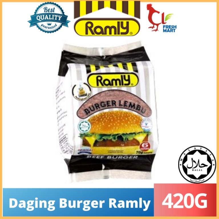 Ramly Burger Nugget Kisar Chicken Daging Food Drinks Food