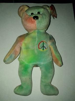 1996 peace beanie baby tag errors