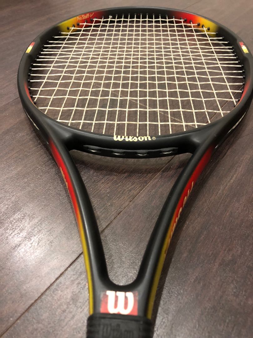 Rare Wilson Pro Staff Classic 110 sq inch OS Tennis Racquet, Sports  Equipment, Sports & Games, Racket & Ball Sports on Carousell
