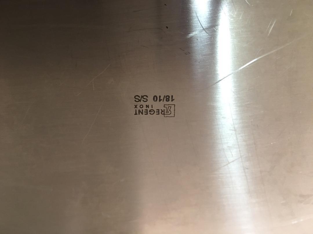 REGENT INOX STAINLESS STEEL FLORAL HEAVY TRAY, Furniture & Home Living ...
