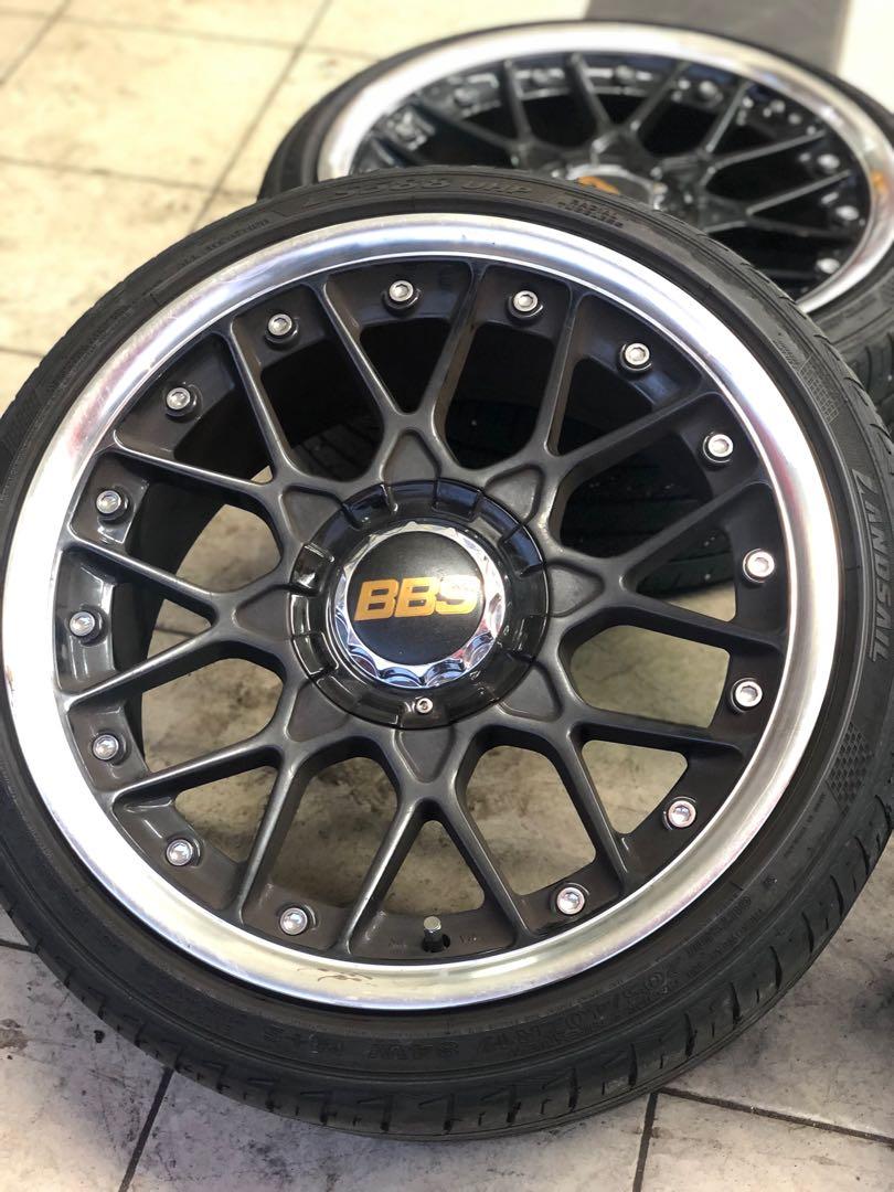 Rim BBS CH-RII 17X8JJ PCD100/114, Auto Accessories on Carousell