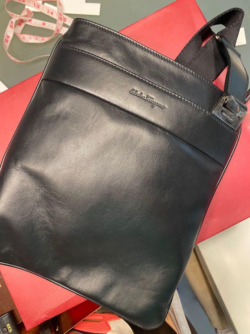 Salvatore Ferragamo Men’s Sling Bag, Men's Fashion, Bags, Sling Bags