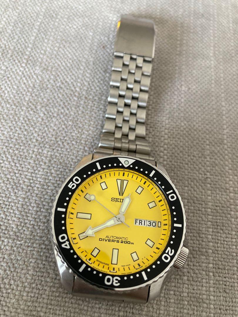 Seiko diver, made in Singapore, Men's Fashion, Watches & Accessories,  Watches on Carousell